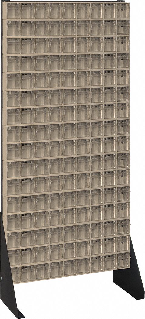 Bin Storage Rack Powder Coated 52 in