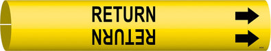 Pipe Marker Return 2 in H 2 in W