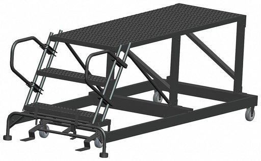 Roll Work Platform Steel Single 30 In.H