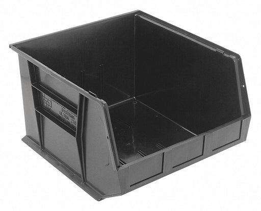 F0611 HangandStackBin 18inL 16.5inW Plastic