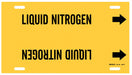 Pipe Markr Liquid Nitrogen 10in H 32in W