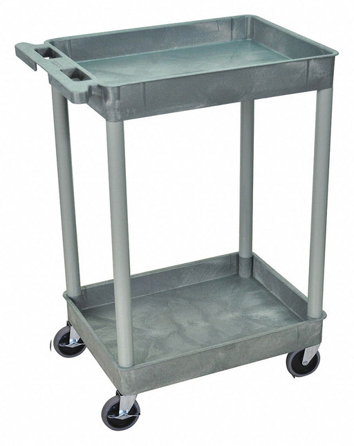 Utility Cart 300 lb Cap. PE 2 Shelves