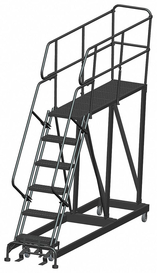 M8933 Roll Work Platform Steel Single 60 In.H