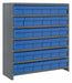 E7214 Enclosed Bin Shlvng 12x39x36in Blue
