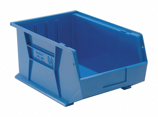 F0608 HangandStackBin 16inL 11inW Plastic