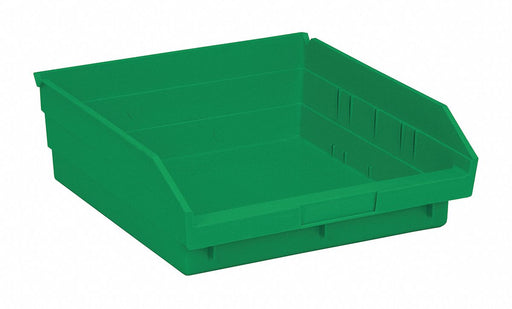 F0616 ShelfBin 11.625inL 11.125inW Plastic