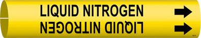 Pipe Mrkr Lquid Nitrgn 13/16in H 4/5in W