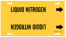 Pipe Markr Liquid Nitrogen 10in H 24in W