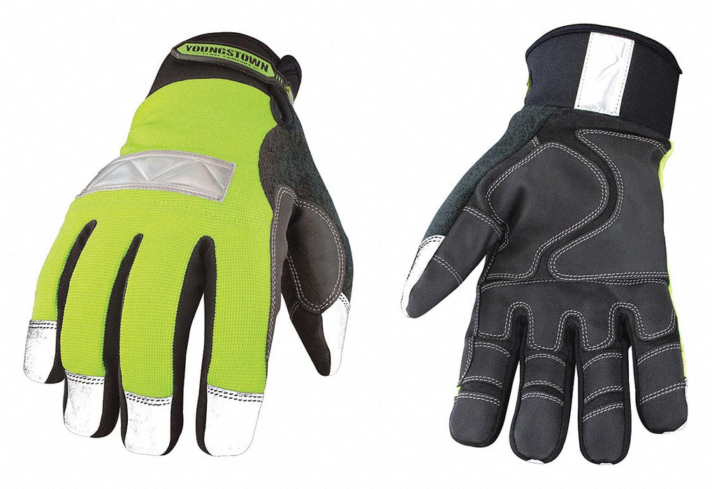 Cold Protection Gloves L HiVis Green PR