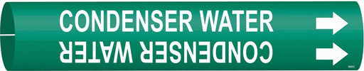 Pipe Marker Condenser Water 2in H 2in W