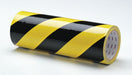 E7747 Floor Tape Black/Yellow 12 inx54 ft Roll