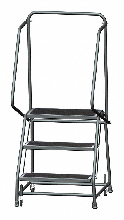 Rolling Ladder Steel 28-1/2 In.H