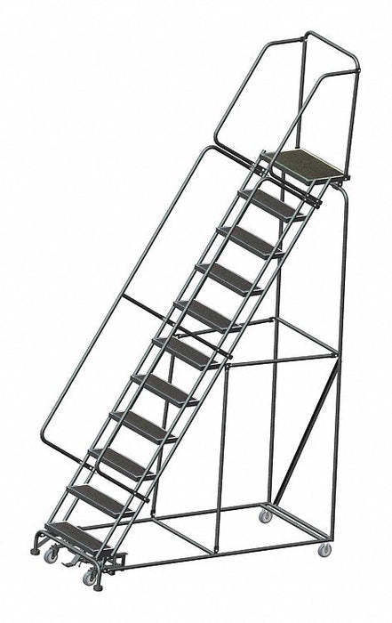 Slope Lockstep Roll Ladder Steel 110 In.