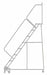 Stock Picking Roll Ladder Steel 80 In.H