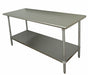 Fixed Work Table SS 48 W 36 D