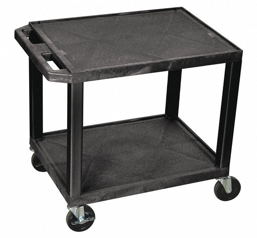 Utility Cart 300 lb Cap. Resin 2 Shlvs