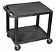 Utility Cart 300 lb Cap. Resin 2 Shlvs