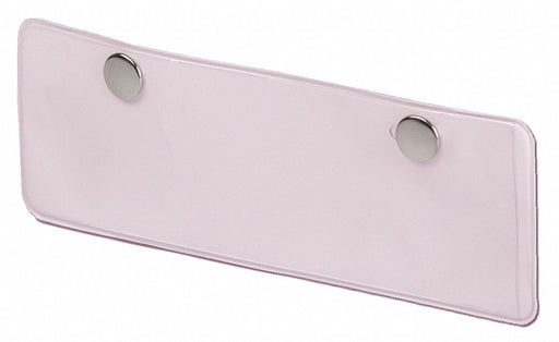 Label Holder 6.5 in L 2.25 in W Pink