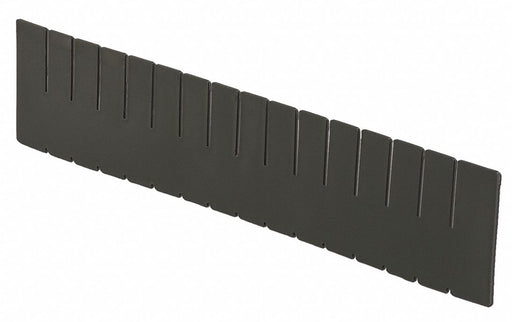 Divider Black Polyethylene 4 7/16 in