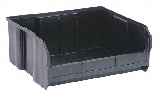 F0607 HangandStackBin 14.75inL 16.5inW Plastic