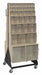 Bin Storage Rack Powder Coated 52 in