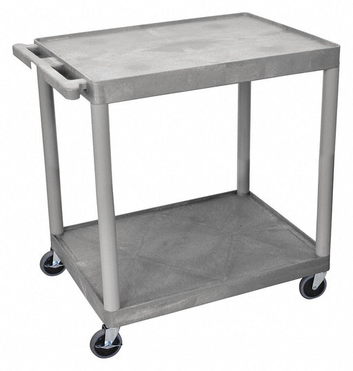 Utility Cart 250 lb Cap. PE 2 Shelves