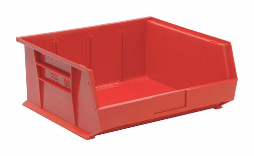 F0607 HangandStackBin 14.75inL 16.5inW Plastic