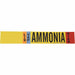 Pipe Marker Ammonia 4 in H 24 in W