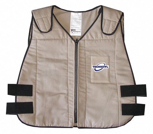 E7357 Cooling Vest Khaki 5 to 10 hr M/L