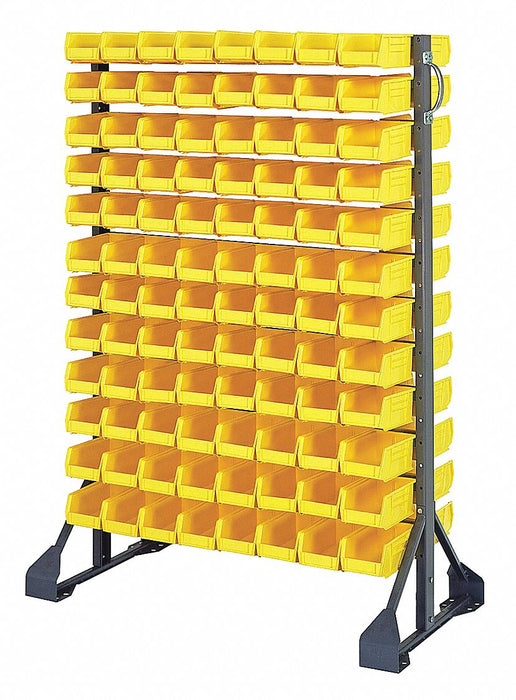 E1535 BinRailFlrRck 20inx54inx36in LdCp 133lb