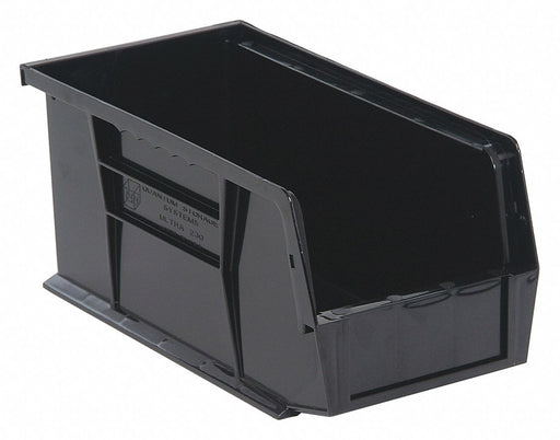 F0600 HangandStackBin 10.875inL 5.5inW Plastic