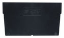 BinDivider 7.125inL Plastic Black PK50