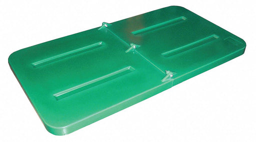 E0221 Tilt Truck Lid Green Fits 1/3 cu yd.