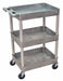 Utility Cart 300 lb Cap. PE 3 Shelves