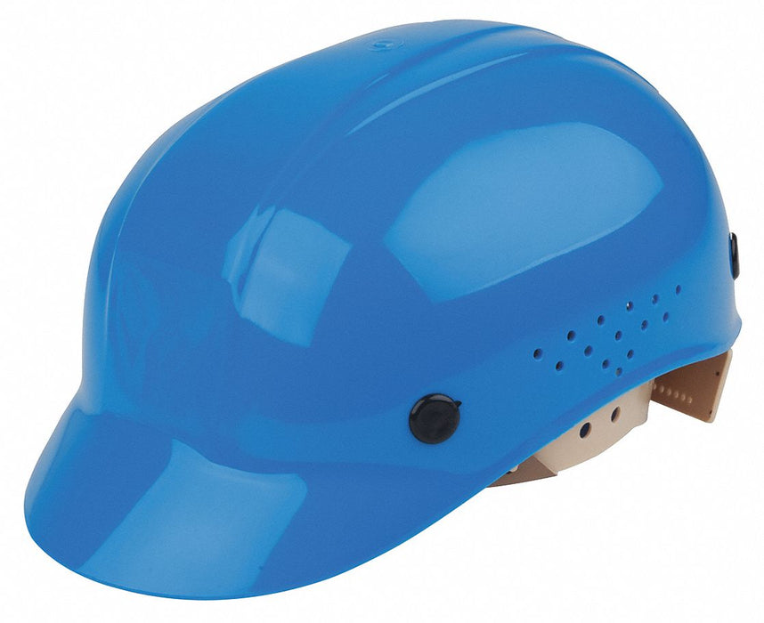 E3813 Bump Cap Front Brim Pinlock Blue