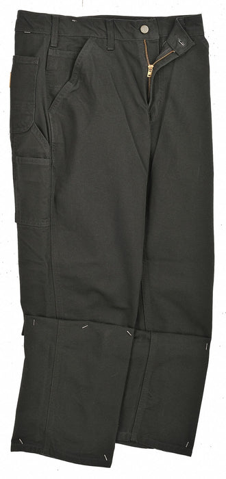 Dungaree Work Pants Black Size 32x32 In