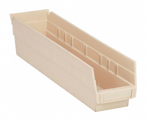 F0617 ShelfBin 17.875inL 4.125inW Plastic