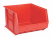 F0611 HangandStackBin 18inL 16.5inW Plastic