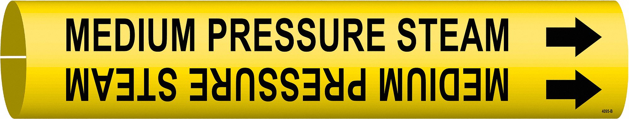 Pipe Markr Medium Pressure Steam 7/8in H