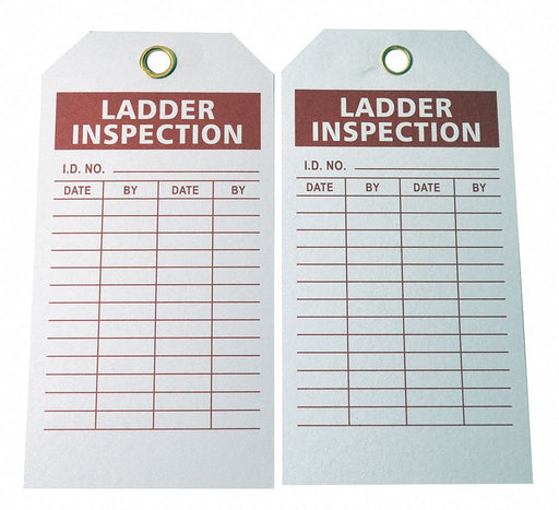 Tag White Polyester 3inH 5-3/4inW PK100