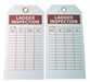 Tag White Polyester 3inH 5-3/4inW PK100