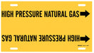 Pipe Mrkr High Prssre Natural Gas 8in H