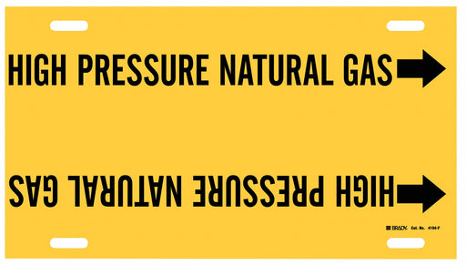 Pipe Mrkr High Prssre Natural Gas 8in H