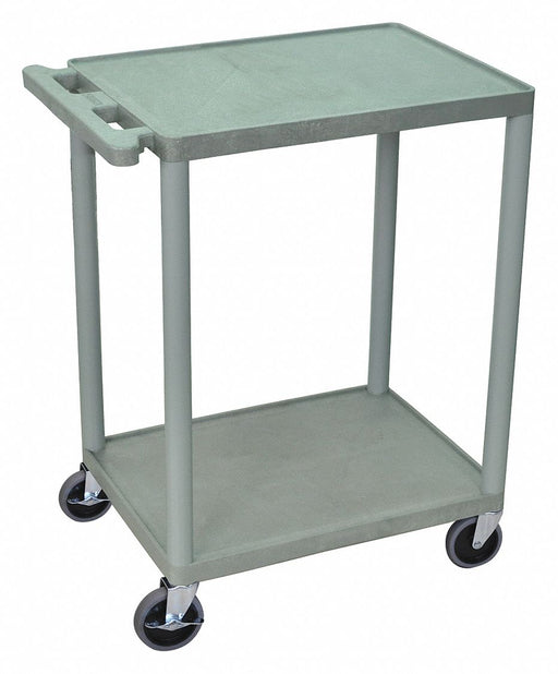 Utility Cart 300 lb Cap. PE 2 Shelves