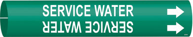 Pipe Markr Service Water 7/8in H 7/8in W