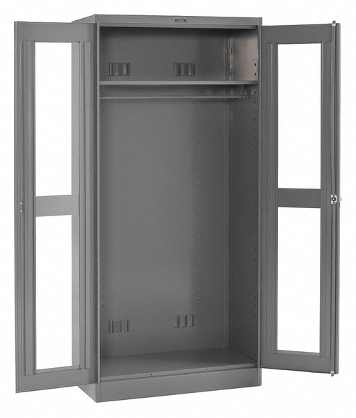 E4482 Storage Cabinet 78 x36 x24 MdGry 1Shlv