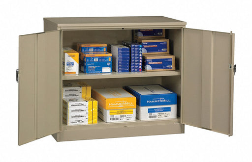 Storage Cabinet 42 x48 x18 Sand 2Shlv