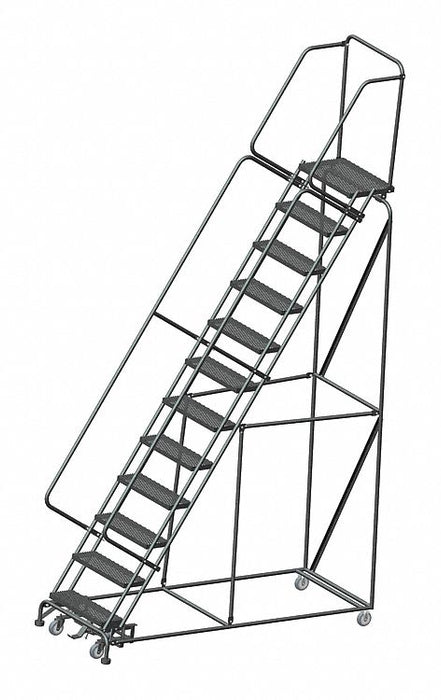 Lockstep Rolling Ladder Steel 120 In.H