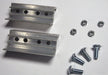 Mounting Bracket Aluminum Silver PK2