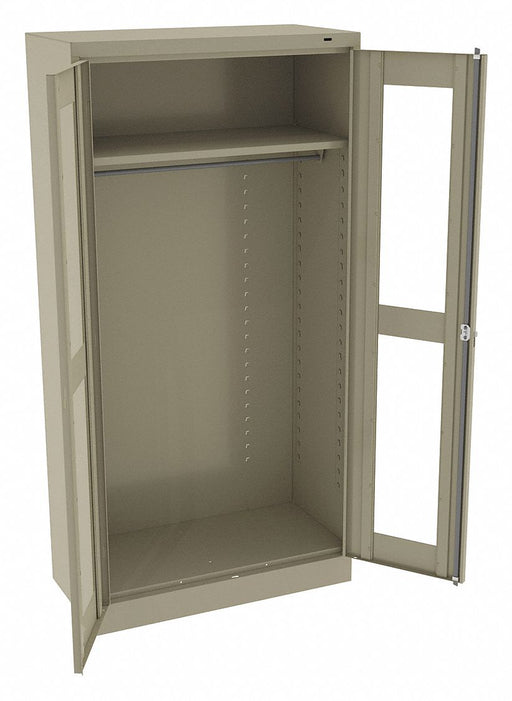 E4464 Storage Cabinet 72 x36 x18 Sand 1Shlv
